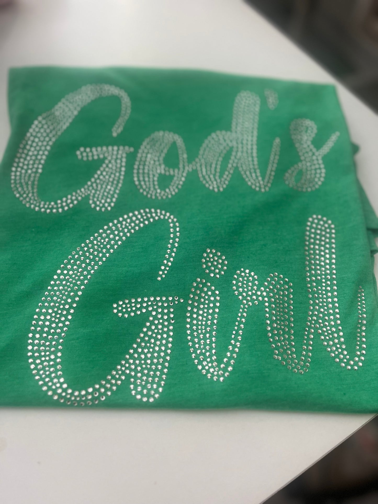 God’s Girl Rhinestone Patch